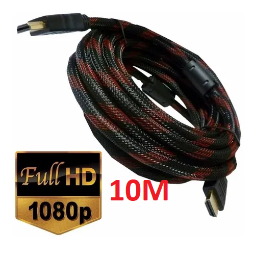 CABLE HDMI 10 MTS MALLADO