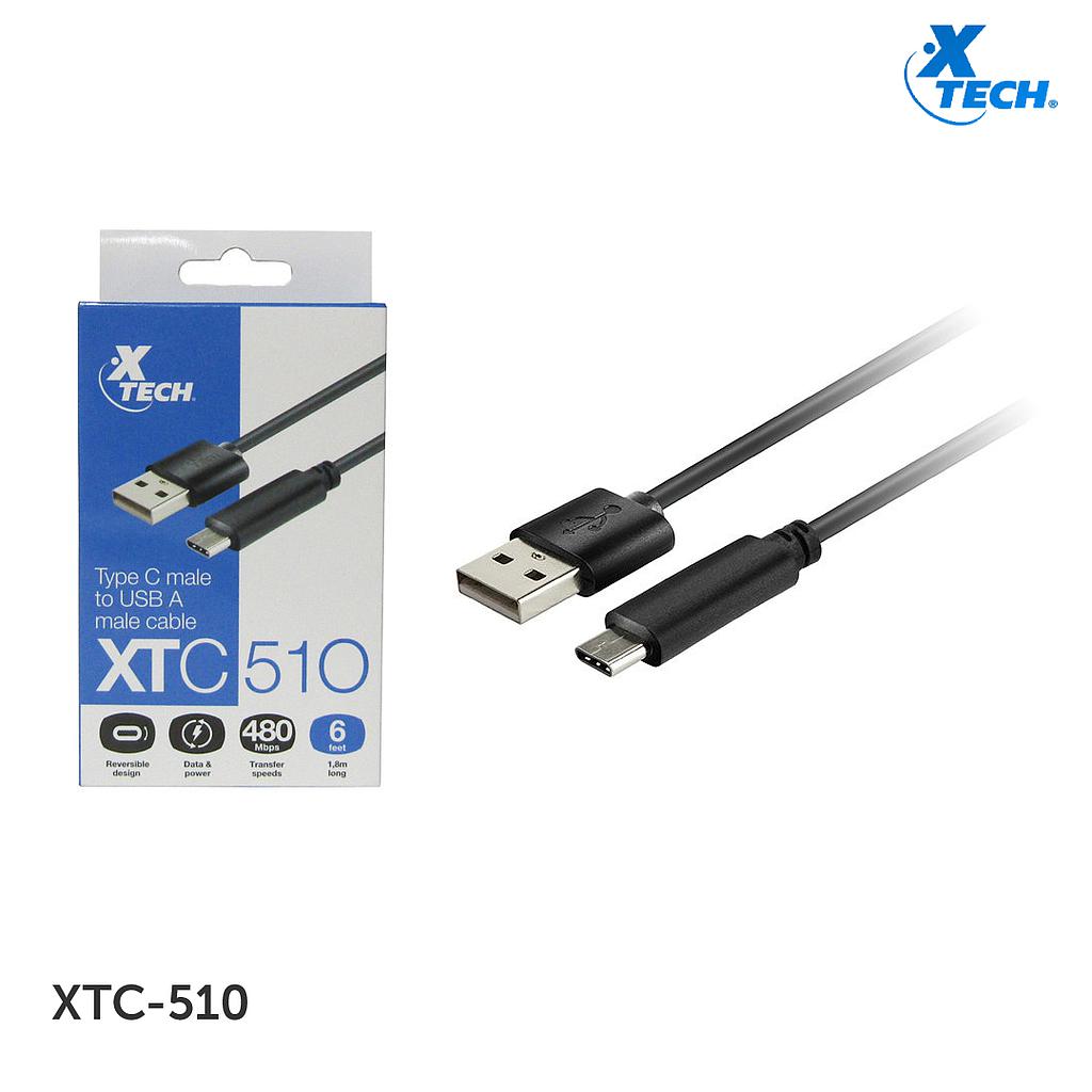 CABLE TIPO C XTECH 1,8M XTC 510