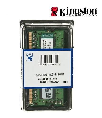 MEM DDR3 8GB KINGS SODDIM 1600MHZ 1,35V