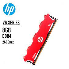MEM DDR4 16GB 2666MHZ HP V6 RED 