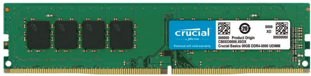 MEM DDR4 8GB UDIMM 2666MHZ CRUCIAL 